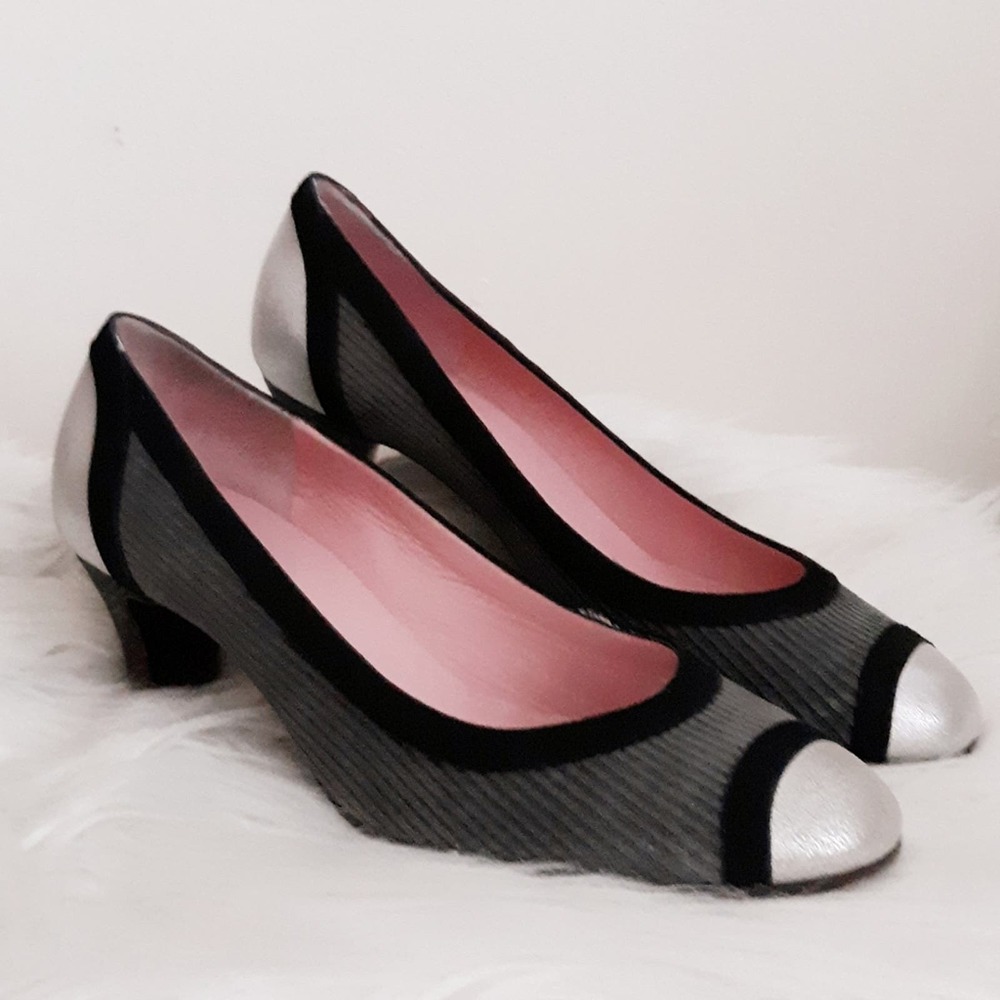 NEW  MARC JACOBS Corduroy Heels Pumps 37.5